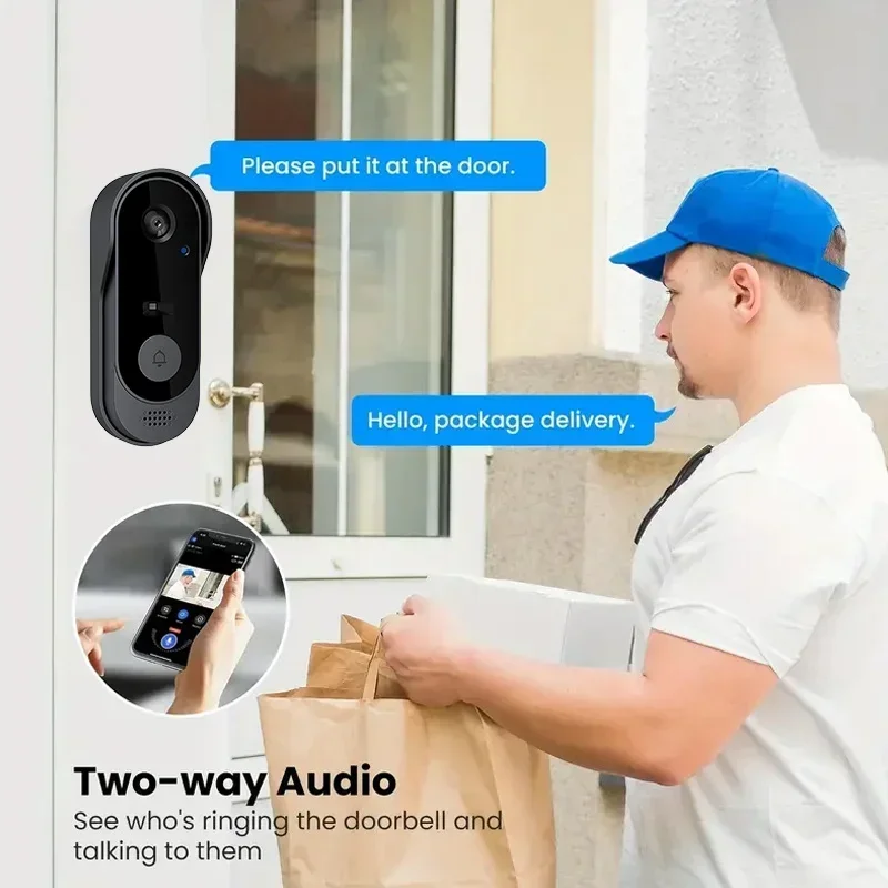 كاميرا جرس باب لاسلكية عالية ا - مراجعة Home Cinema Wireless وسعره