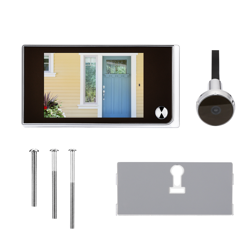3.5 بوصة كاميرا ثقب الباب جرس  - مراجعة Home Cinema Wireless وسعره